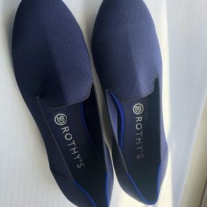 Rothys 10.5 navy loafers